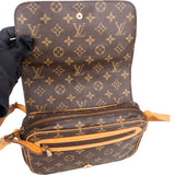 Louis Vuitton Canvas Monogram Saint Germain PM Crossbody Bag