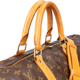 Louis Vuitton Canvas Monogram Keepall 50 Bandouliere