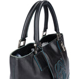 Loewe Bicolor Leather Fusta Handbag