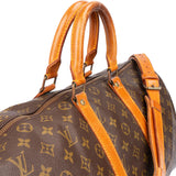 Louis Vuitton Canvas Monogram Keepall 45 Bandouliere