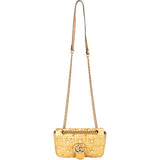 Gucci Limited Golden Leather Pearly Marmont Crossbody Bag