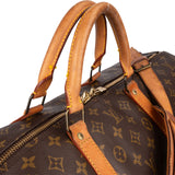 Louis Vuitton Canvas Monogram Keepall 60 Bandouliere