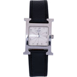 Hermès Silver Tone Heure H HH1.210 Women Watch