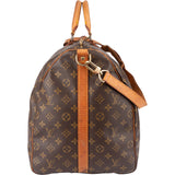 Louis Vuitton Canvas Monogram Keepall 60 Bandouliere