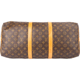 Louis Vuitton Canvas Monogram Keepall 50 Bandouliere