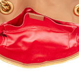 Gucci Limited Golden Leather Pearly Marmont Crossbody Bag