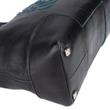 Loewe Bicolor Leather Fusta Handbag