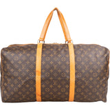 Louis Vuitton Canvas Monogram Sac Souple 55 Travel Bag