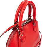 Louis Vuitton Rouge Epi Leather Alma BB Handbag