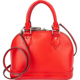 Louis Vuitton Rouge Epi Leather Alma BB Handbag