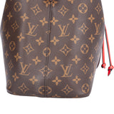 Louis Vuitton Canvas Monogram Neo Noe Poppy Red Crossbody Bag