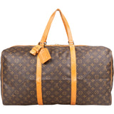 Louis Vuitton Canvas Monogram Sac Souple 55 Travel Bag