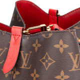 Louis Vuitton Canvas Monogram Neo Noe Poppy Red Crossbody Bag