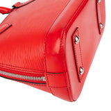 Louis Vuitton Rouge Epi Leather Alma BB Handbag