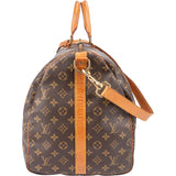Louis Vuitton Canvas Monogram Keepall 55 Bandouliere