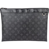 Louis Vuitton Canvas Graphit Monogram Discovery Pochette Clutch