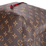 Louis Vuitton Canvas Monogram Neo Noe Poppy Red Crossbody Bag