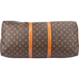 Louis Vuitton Canvas Monogram Keepall 55 Bandouliere