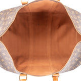 Louis Vuitton Canvas Monogram Keepall 55 Bandouliere
