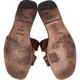 Hermès Crocodile Leather Oran Sandals (36,5)