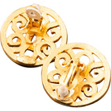 Chanel Golden Miracle Earclips