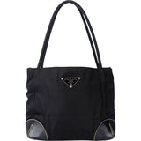 Prada Black Nylon Triangle Handbag