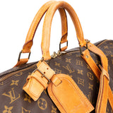 Louis Vuitton Canvas Monogram Keepall 60 Bandouliere