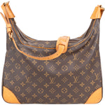 Louis Vuitton Canvas Monogram Boulogne Crossbody Bag - vintageandkickz
