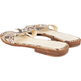 Hermès Python Leather Oran Sandals (36,5)