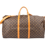 Louis Vuitton Canvas Monogram Keepall 60 Bandouliere