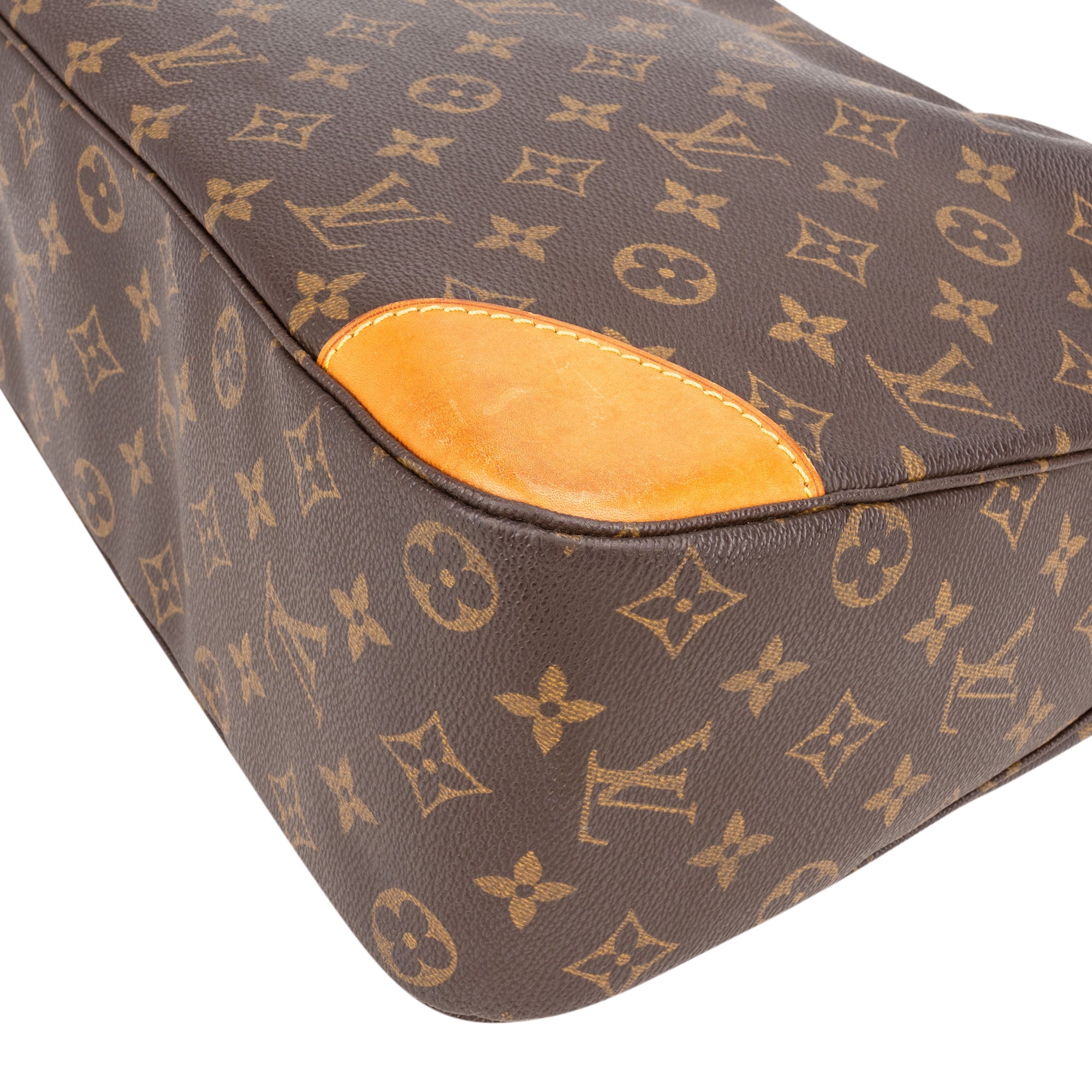Louis Vuitton Canvas Monogram Boulogne Crossbody Bag - vintageandkickz