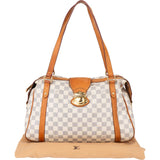 Louis Vuitton Damier Ebene Monogram Stresa PM Shoulder Bag