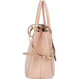 Prada Pink Saffiano Leather Galleria Handbag