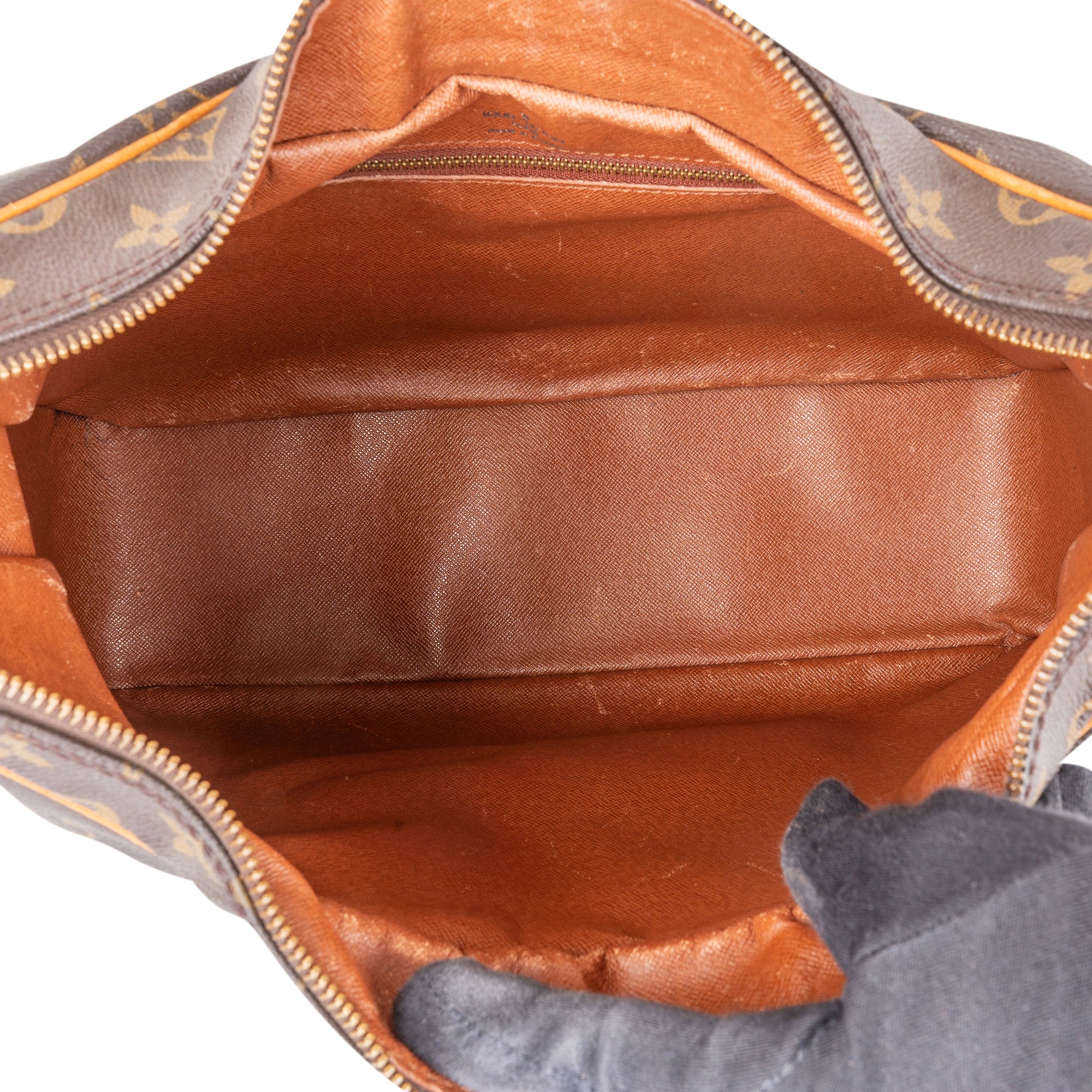 Louis Vuitton Canvas Monogram Boulogne Crossbody Bag - vintageandkickz