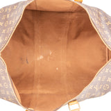 Louis Vuitton Canvas Monogram Keepall 55 Bandouliere