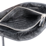 Prada Black Nylon Triangle Handbag