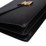 Louis Vuitton Noir Epi Leather Serviette Business Handbag
