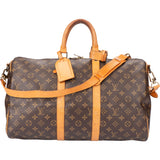 Louis Vuitton Canvas Monogram Keepall 45 Bandouliere