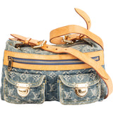 Louis Vuitton Denim Monogram Baggy PM Crossbody Bag