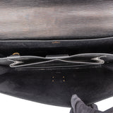 Louis Vuitton Noir Epi Leather Serviette Business Handbag