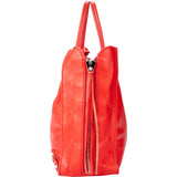 Balenciaga Rouge Leather City Handbag