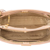 Prada Pink Saffiano Leather Galleria Handbag