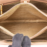 Prada Pink Saffiano Leather Galleria Handbag