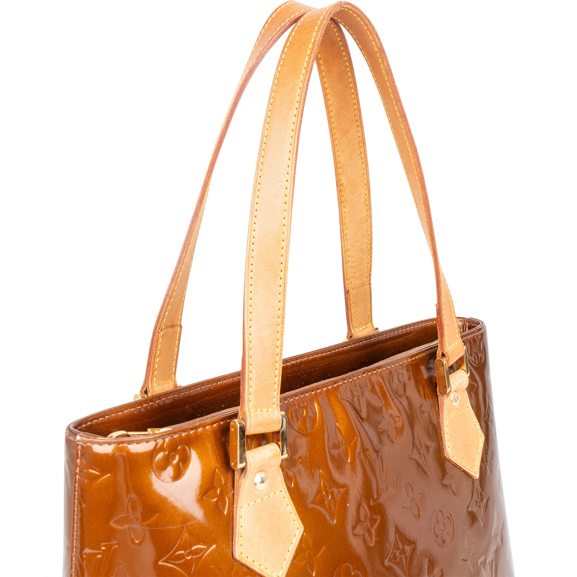 Louis Vuitton Vernis Monogram Houston Handbag - vintageandkickz
