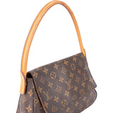 Louis Vuitton Canvas Monogram Looping PM Handbag