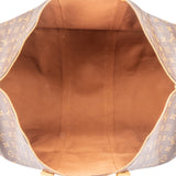 Louis Vuitton Canvas Monogram Keepall 55 Bandouliere