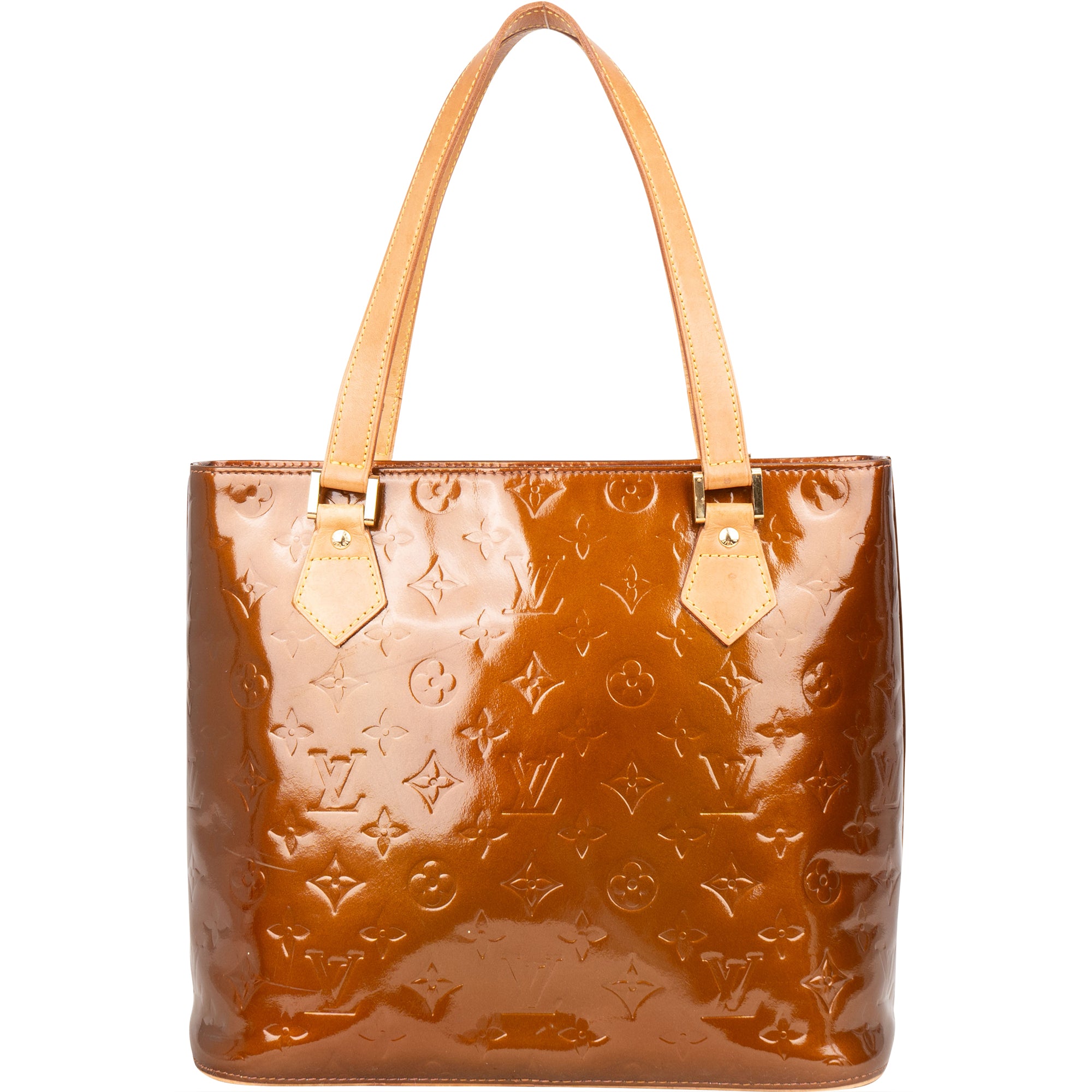 Louis Vuitton Vernis Monogram Houston Handbag - vintageandkickz
