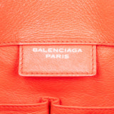 Balenciaga Rouge Leather City Handbag