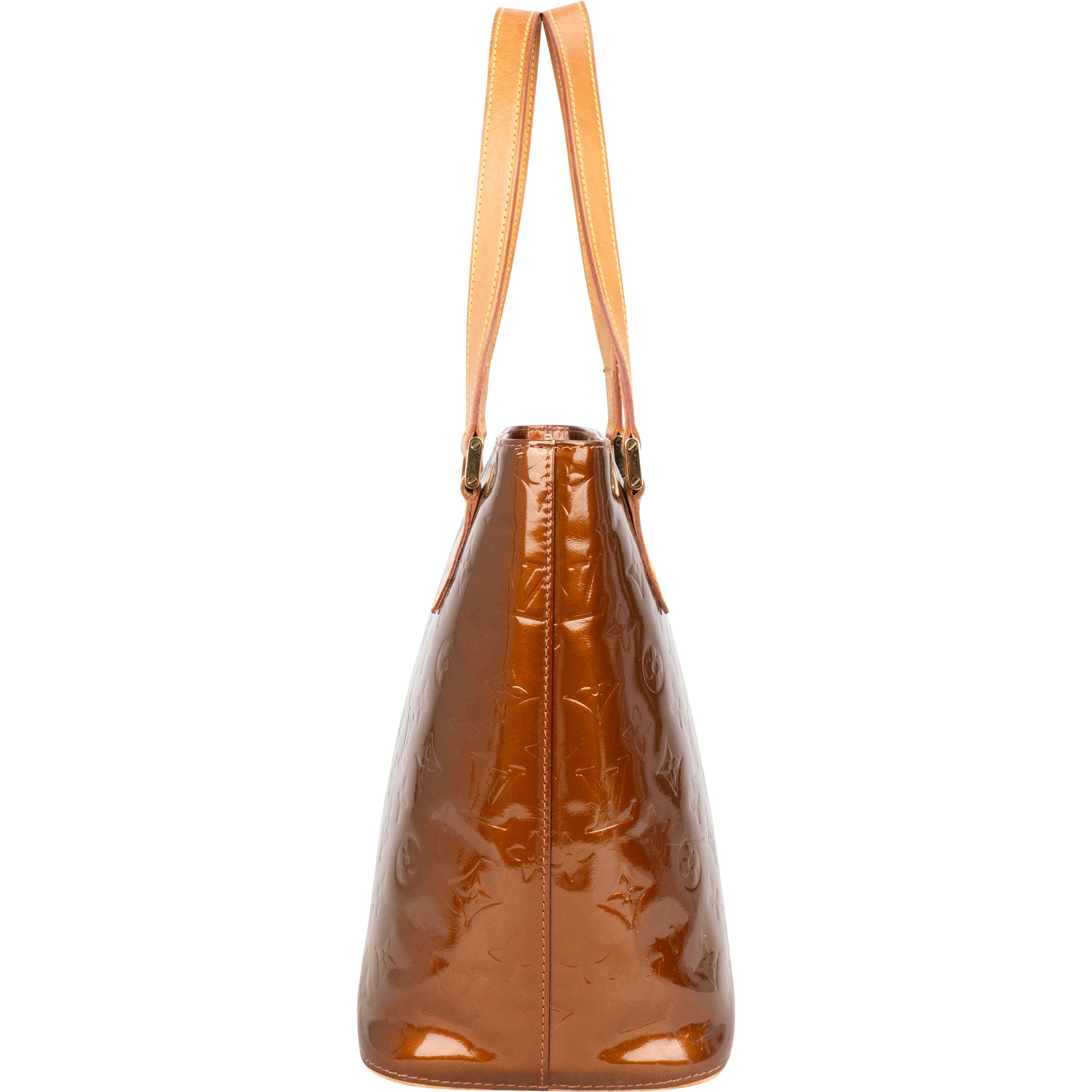 Louis Vuitton Vernis Monogram Houston Handbag - vintageandkickz