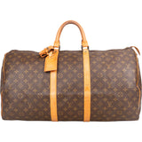 Louis Vuitton Canvas Monogram Keepall 55